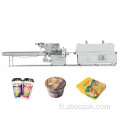 Bowl instant noodles bar shrinking packing machine.